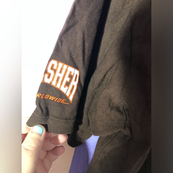 NWOT HUF x Thrasher Sunnydale Tee in Brown - Size M - Picture 4 of 6